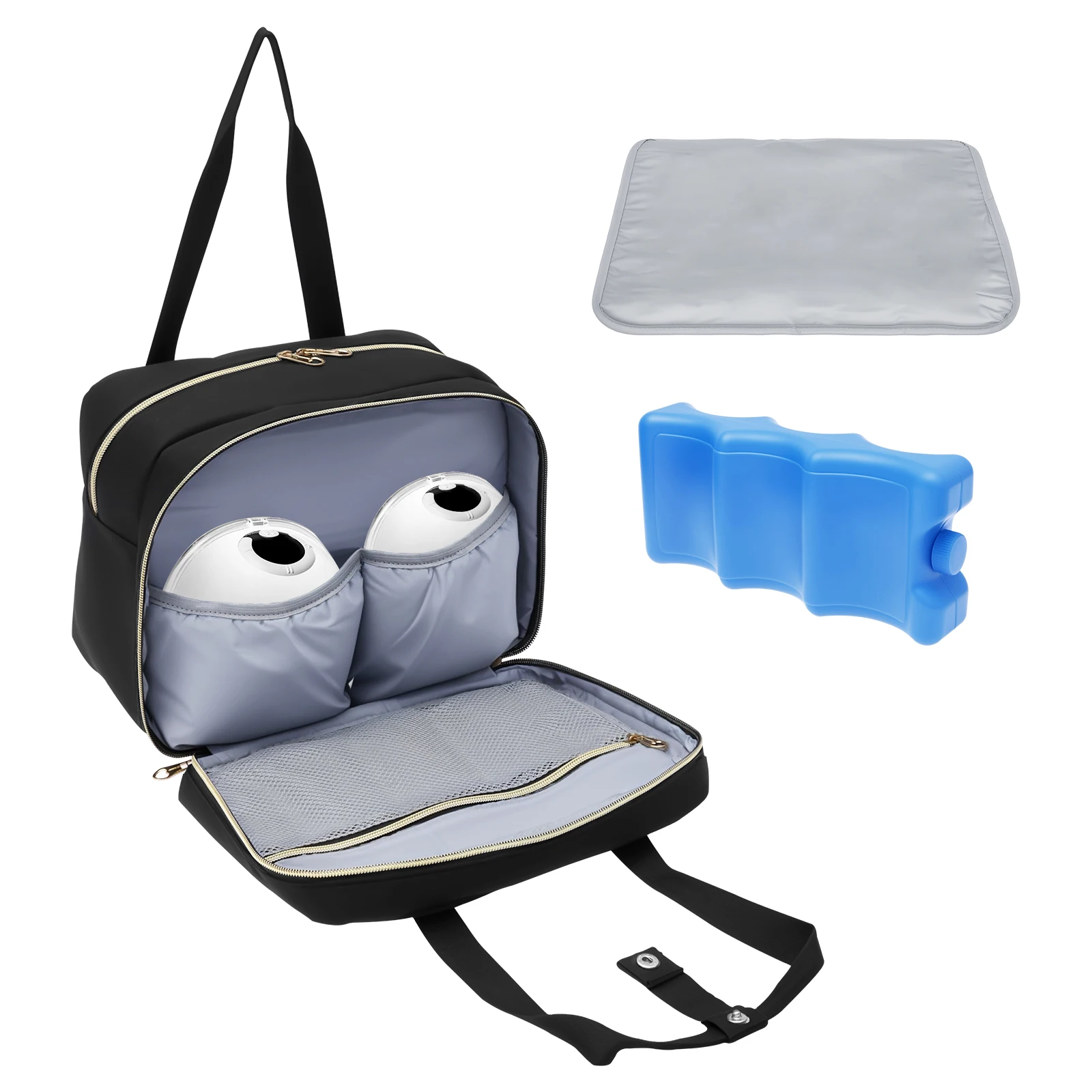 Baby Food Pouches - Breast Pump Storage Bag with Ice