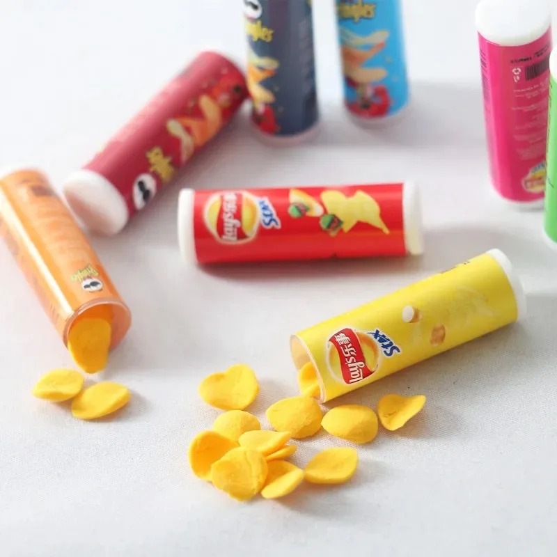 Baby Food Doll - 1/12 Scale Mini Potato Chips Dollhouse