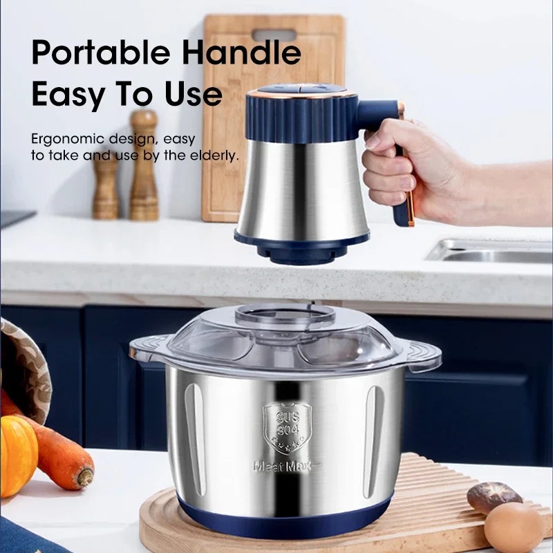 Baby Food Grinder - 5L Electric Meat Grinder Large Capacity