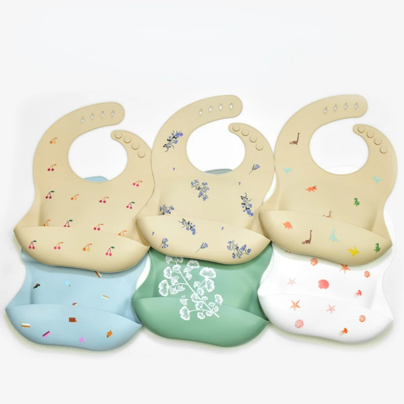 Baby Food Pouches - INS Baby Bibs BPA Free Waterproof