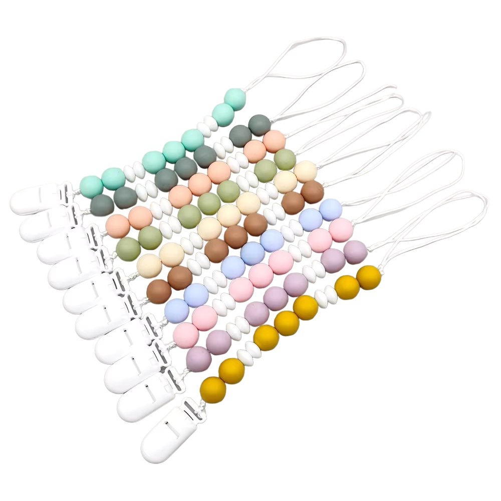 Baby Food Pacifier - Plastic Baby Pacifier Clips Silicone Lentil
