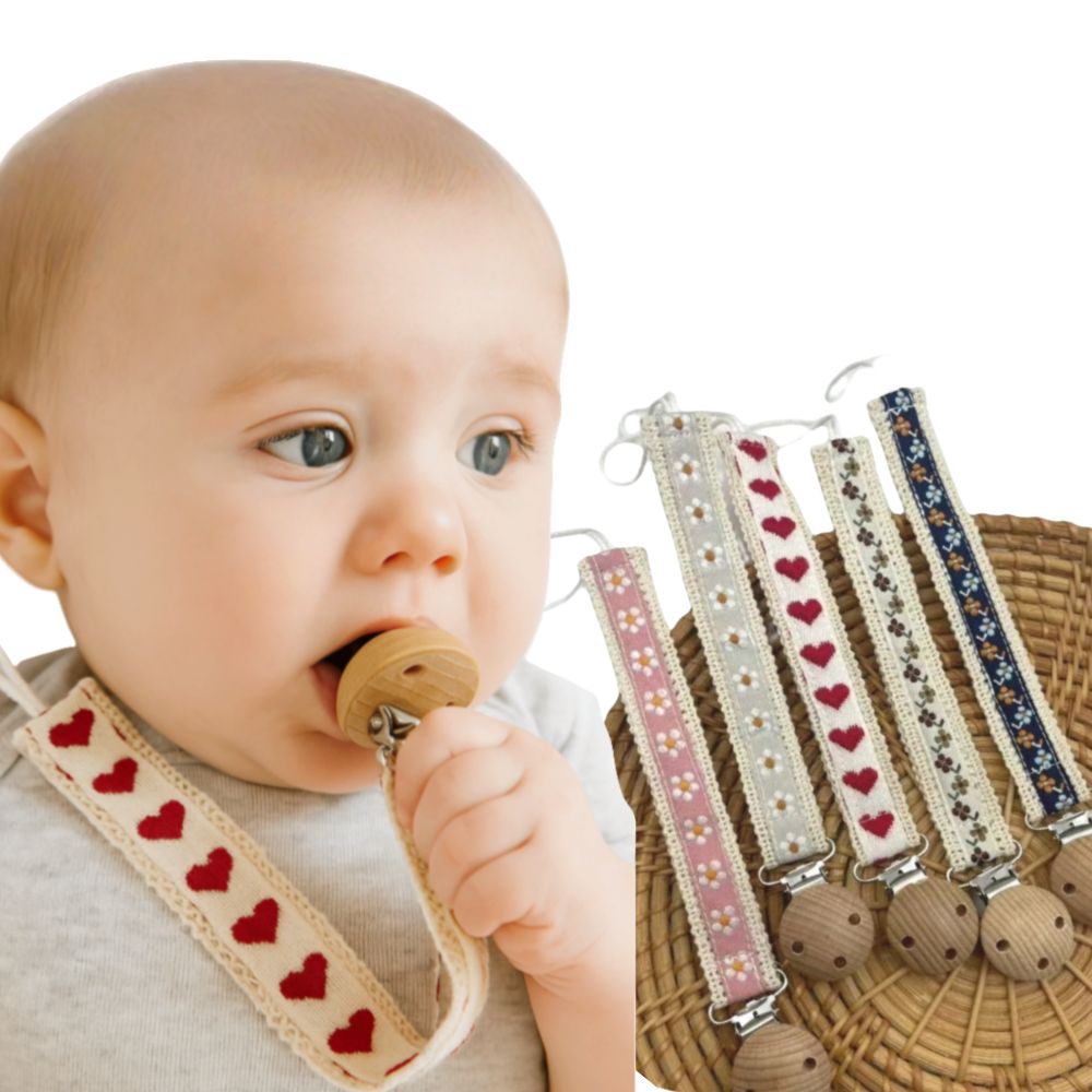 New Wooden Baby Pacifier Chain - Baby Food Pacifier recension och pris