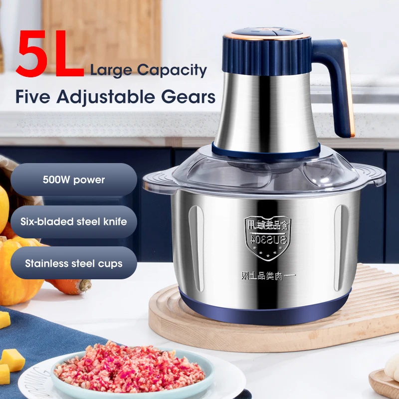 5L Electric Meat Grinders 304  - Baby Food Grinder recension och pris