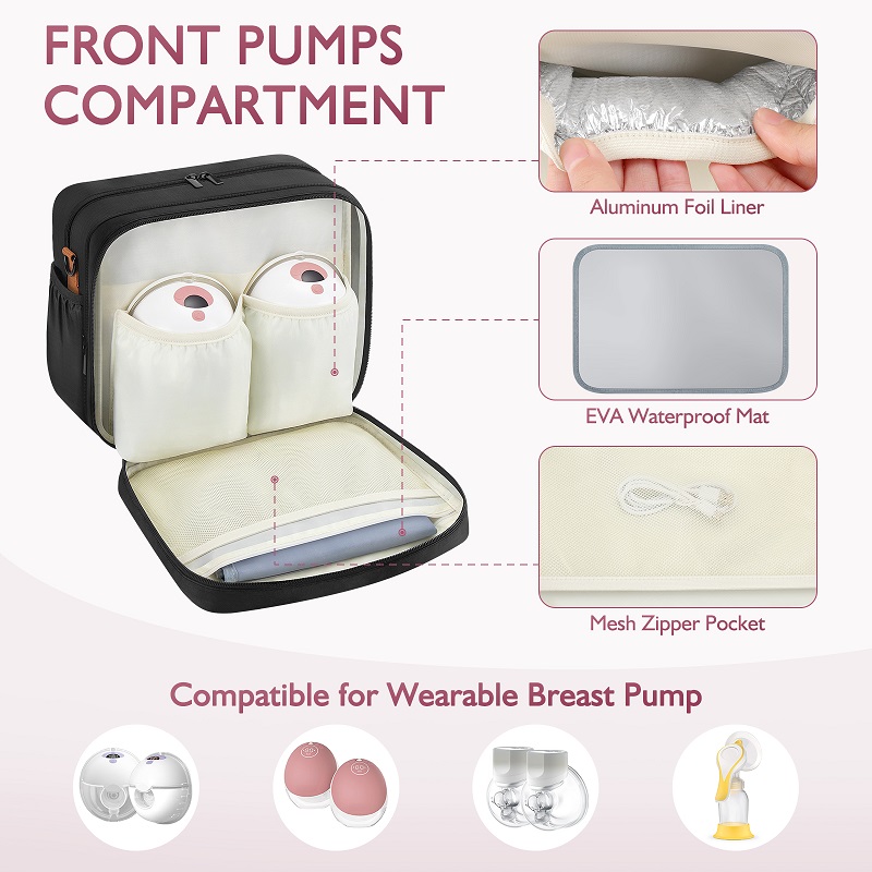 Detachable Breast Pump Bag wit - Baby Food Pouches recension och pris