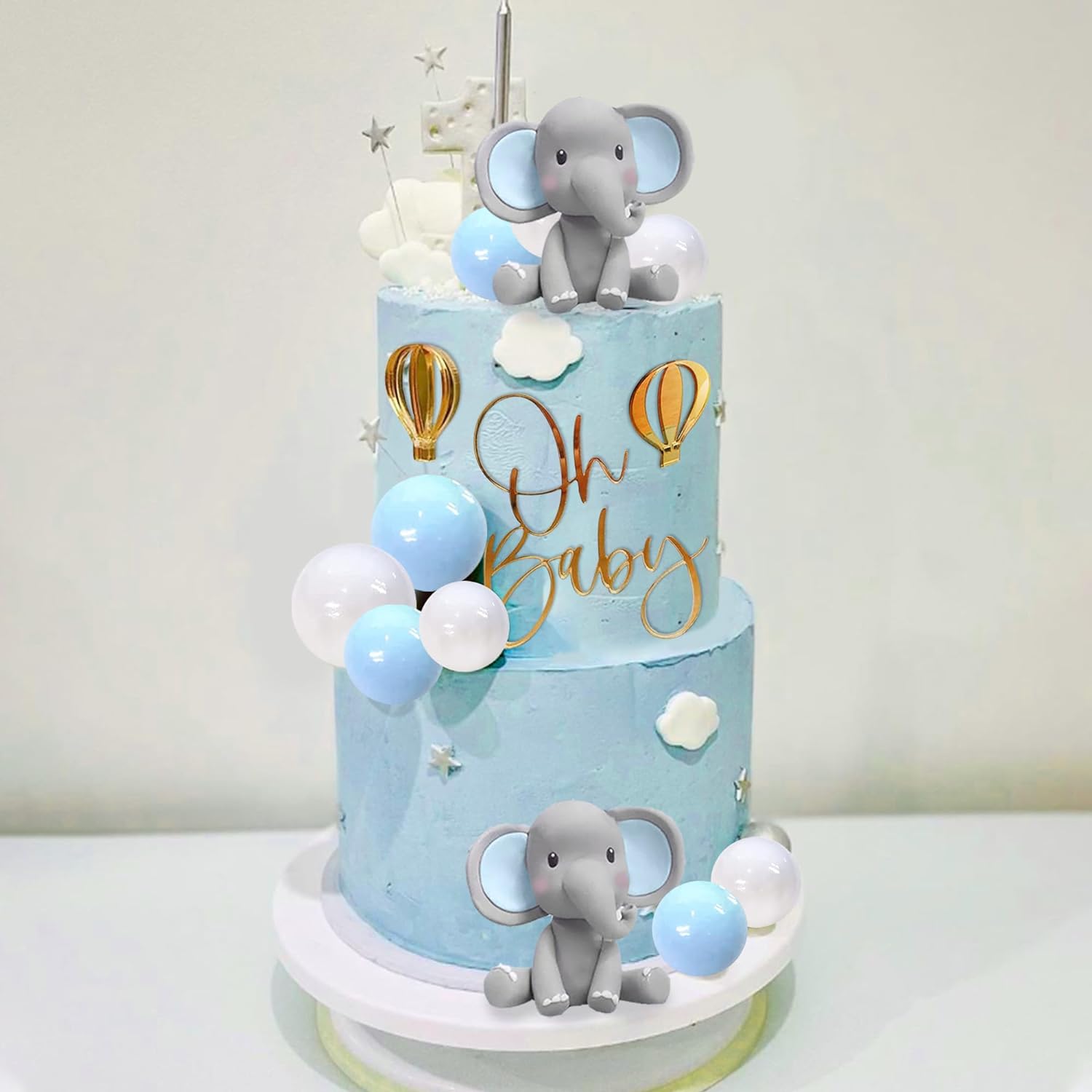 Elephant Cake Decoration Baby  - Baby Food Grinder recension och pris