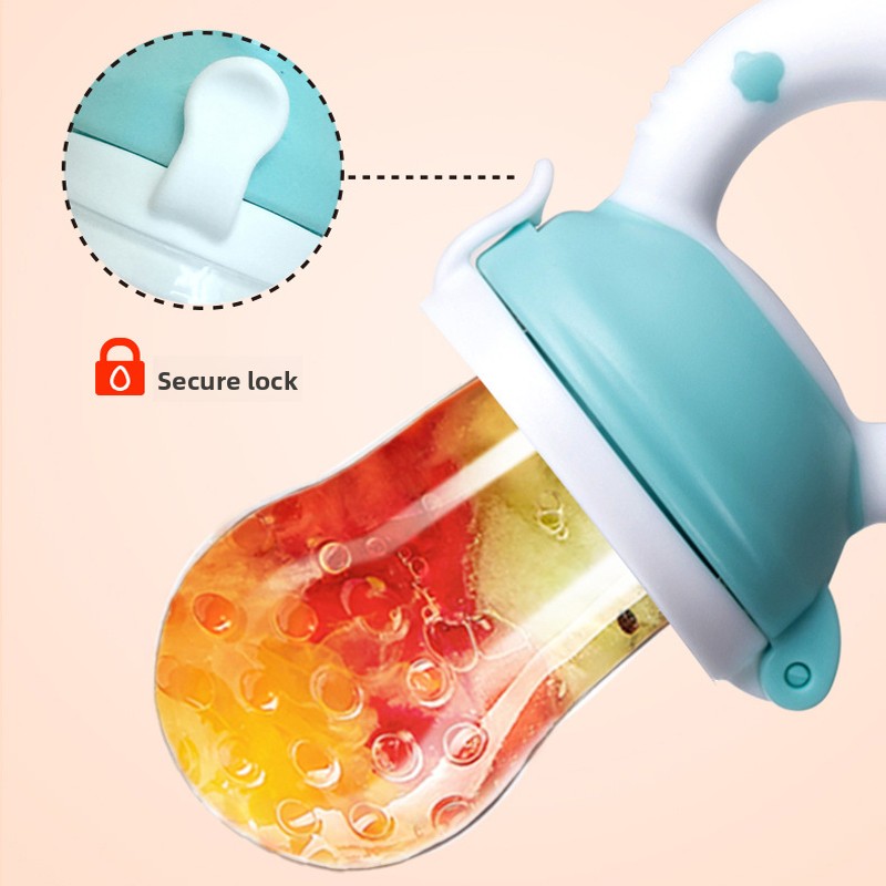 4pcs/set Silicone Fruit & Vege - Baby Food Pacifier recension och pris