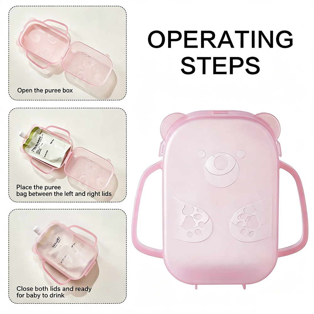 Squeeze Proof Pouch Holder Foo - Baby Food Pouches recension och pris