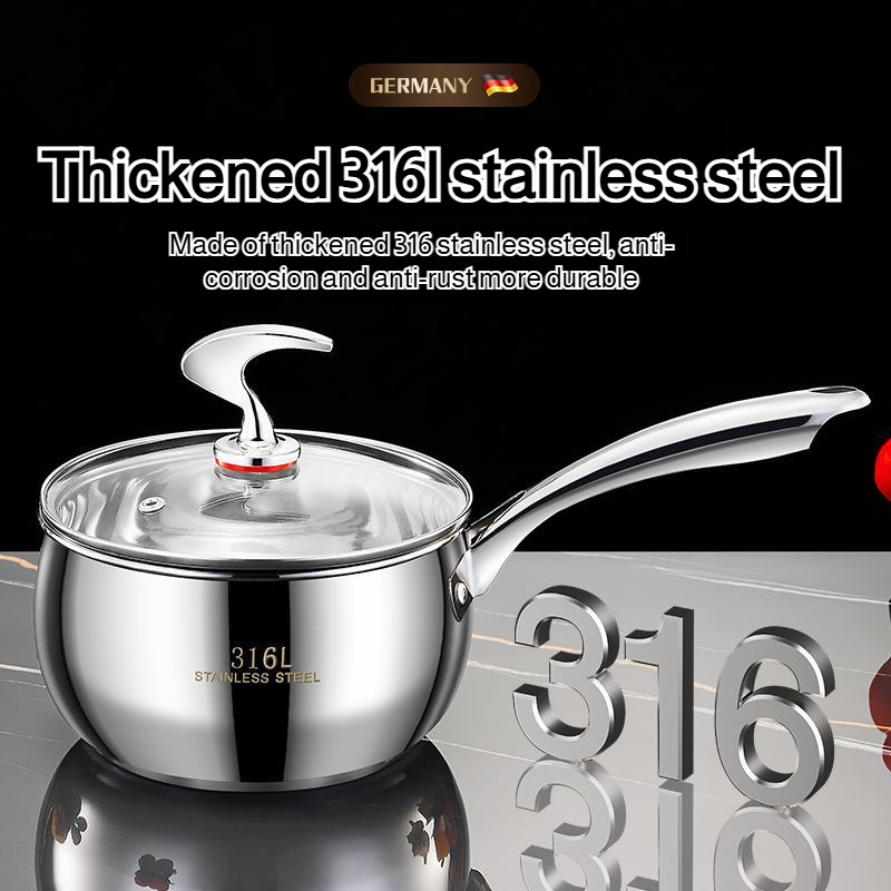 Stainless Steel Small Soup Pot - Baby Food Instant recension och pris