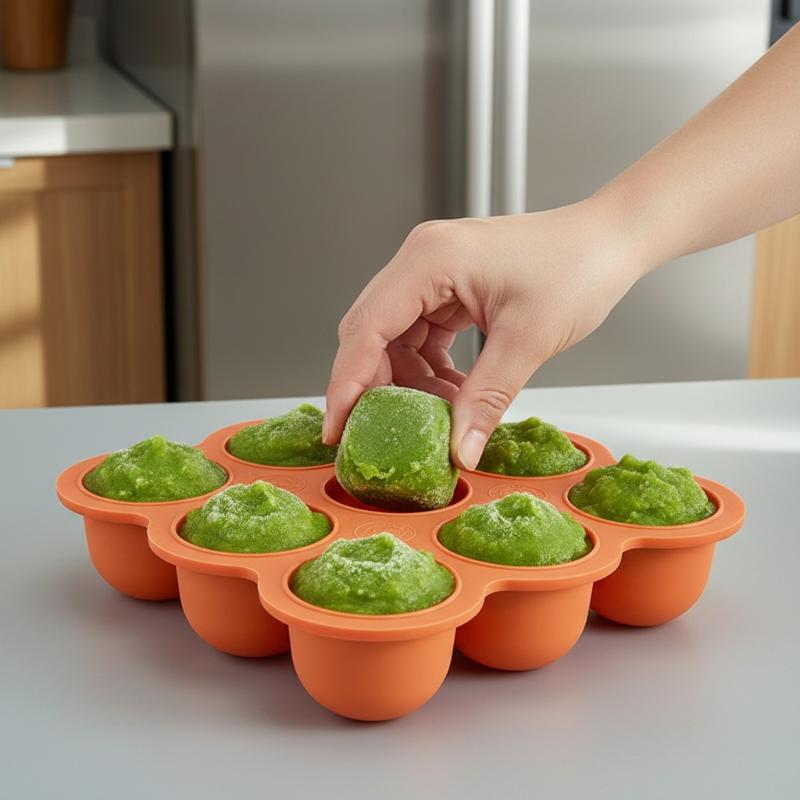 Baby Food Silicone Container 9 - Baby Food Nestle recension och pris