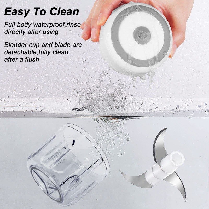 250ML Electric Garlic Grinder  - Baby Food Grinder recension och pris