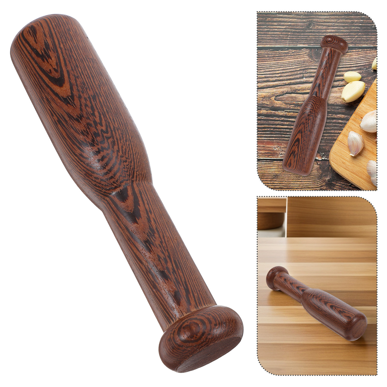 Natural Wood Hand Grinder Crus - Baby Food Grinder recension och pris