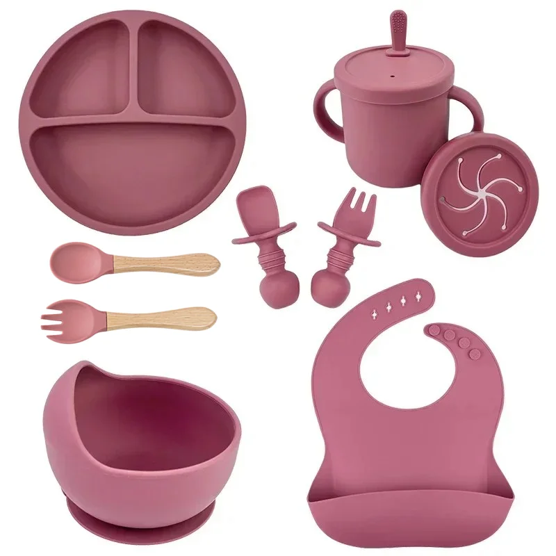 Food Grade Silicone Child Dish - Baby Food Pouches recension och pris