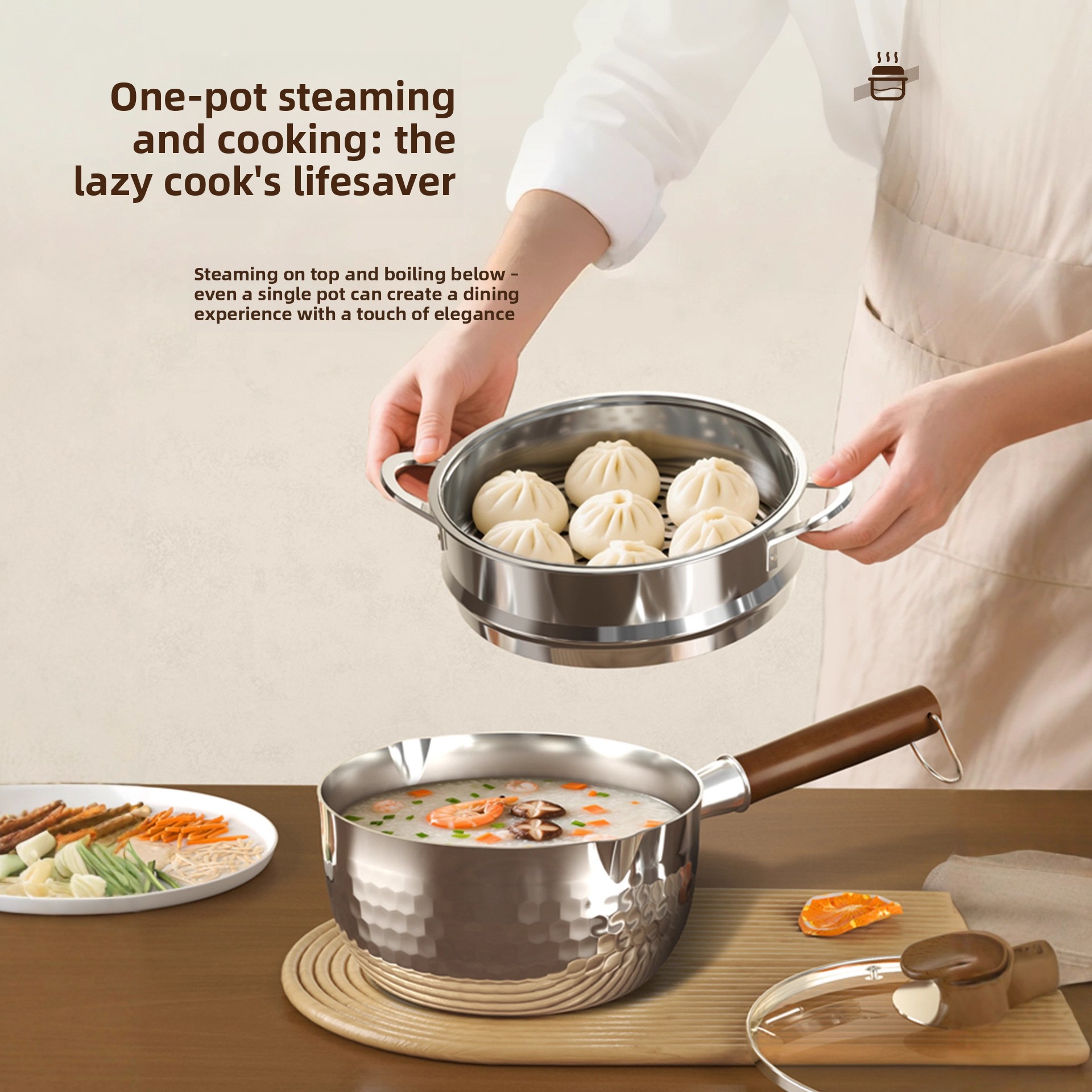YFY Snow Pot 316L Stainless St - Baby Food Instant recension och pris