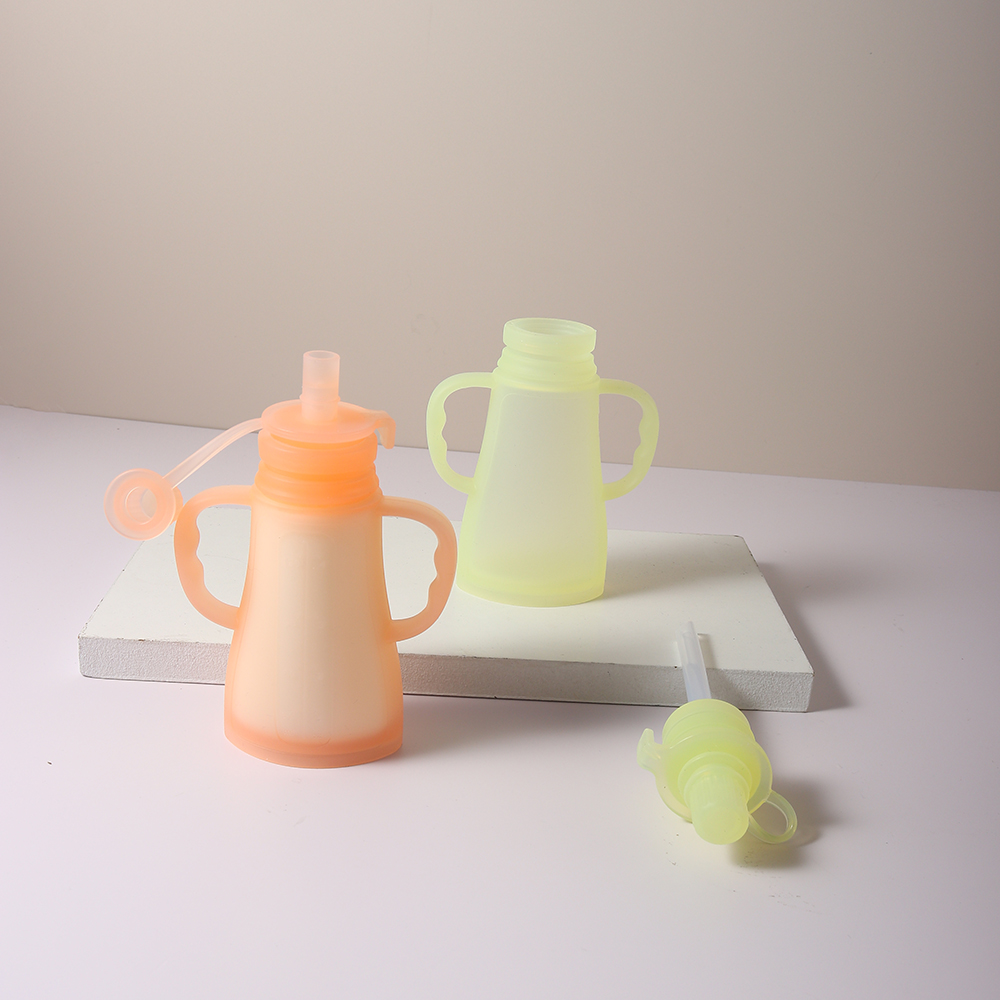 New Reusable Silicone Breast M - Baby Food Pouches recension och pris