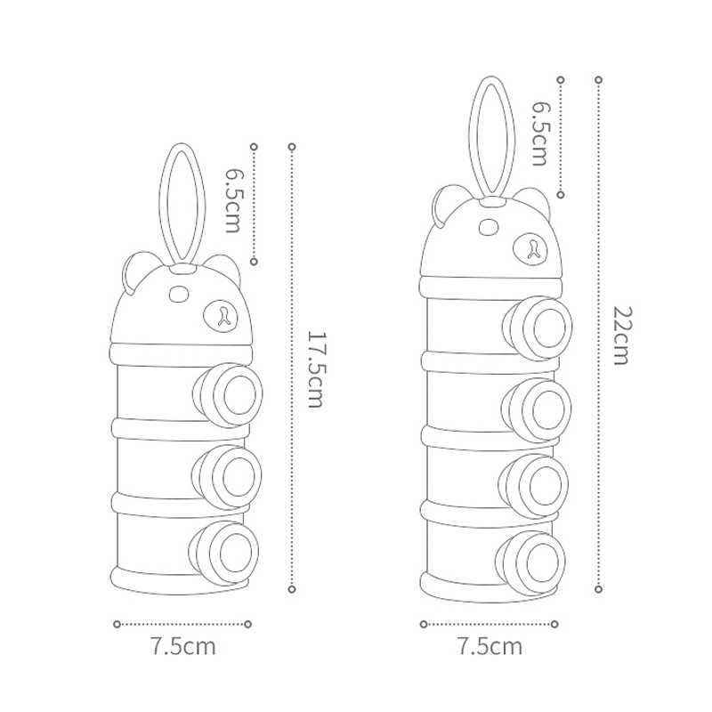 Storage Three/Four Tier Portab - Baby Food Nestle recension och pris